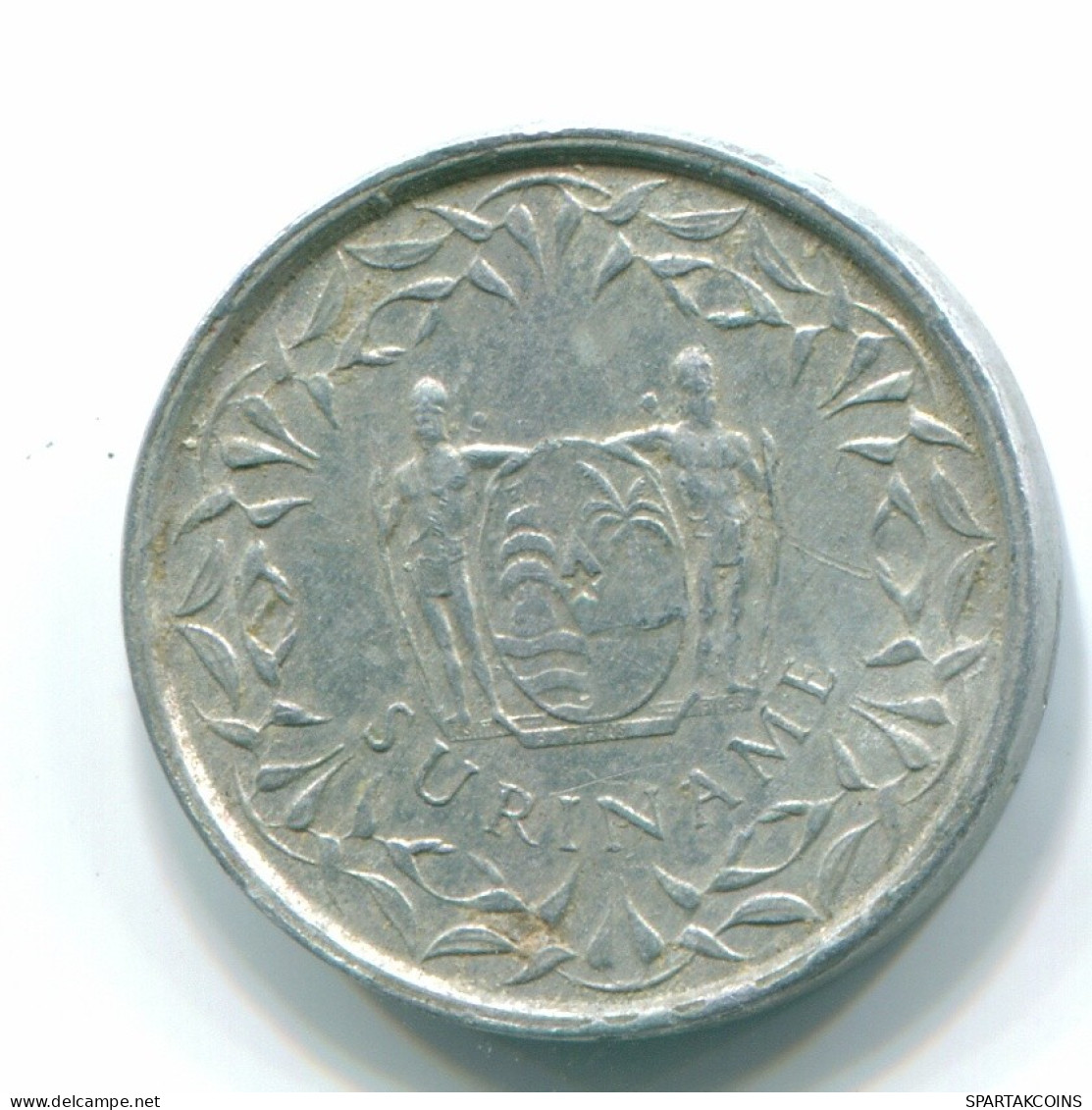 1 CENT 1975 SURINAM NIEDERLANDE Aluminium Koloniale Münze #S11407.D.A - Surinam 1975 - ...