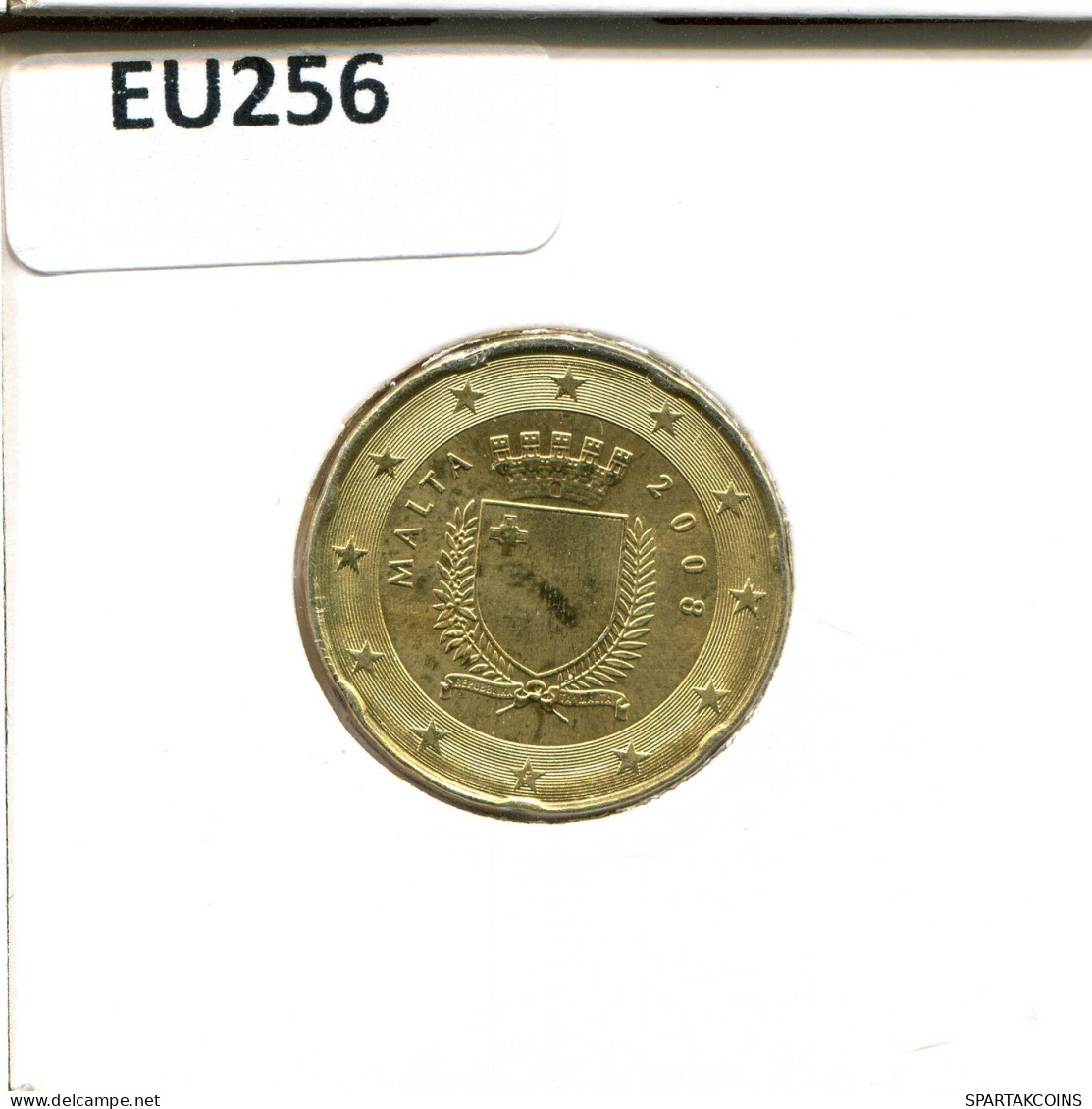 20 EURO CENTS 2008 MALTA Coin #EU256.U.A - Malte