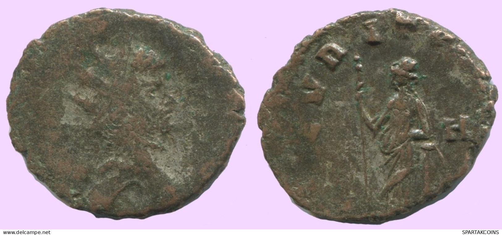 LATE ROMAN EMPIRE Follis Antique Authentique Roman Pièce 2.1g/19mm #ANT2012.7.F.A - The End Of Empire (363 AD To 476 AD)