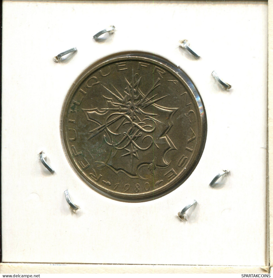 1 FRANC 1980 FRANCE Coin #AW429.U.A - 1 Franc