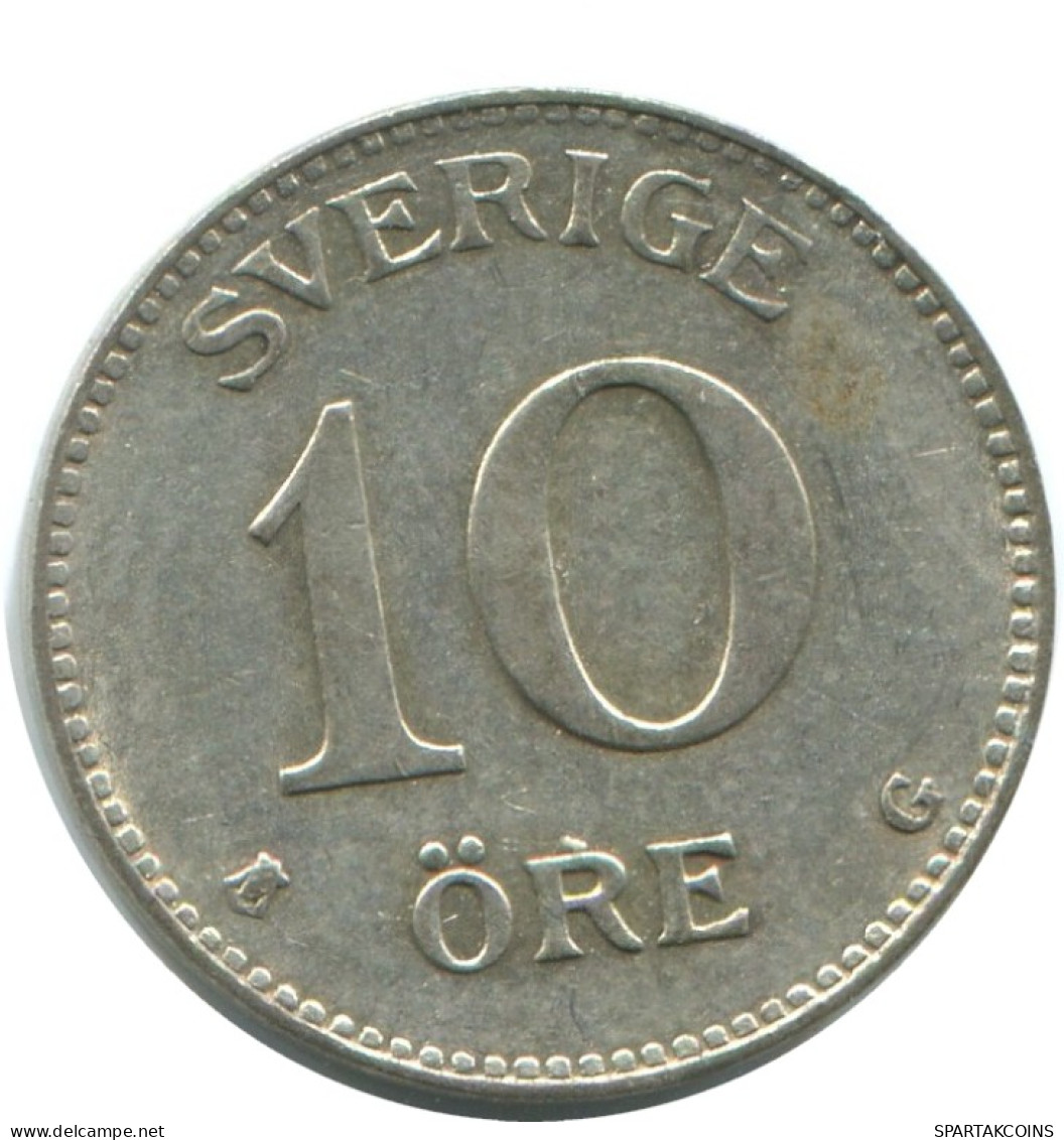 10 ORE 1928 SWEDEN SILVER Coin #AD087.2.U.A - Suecia