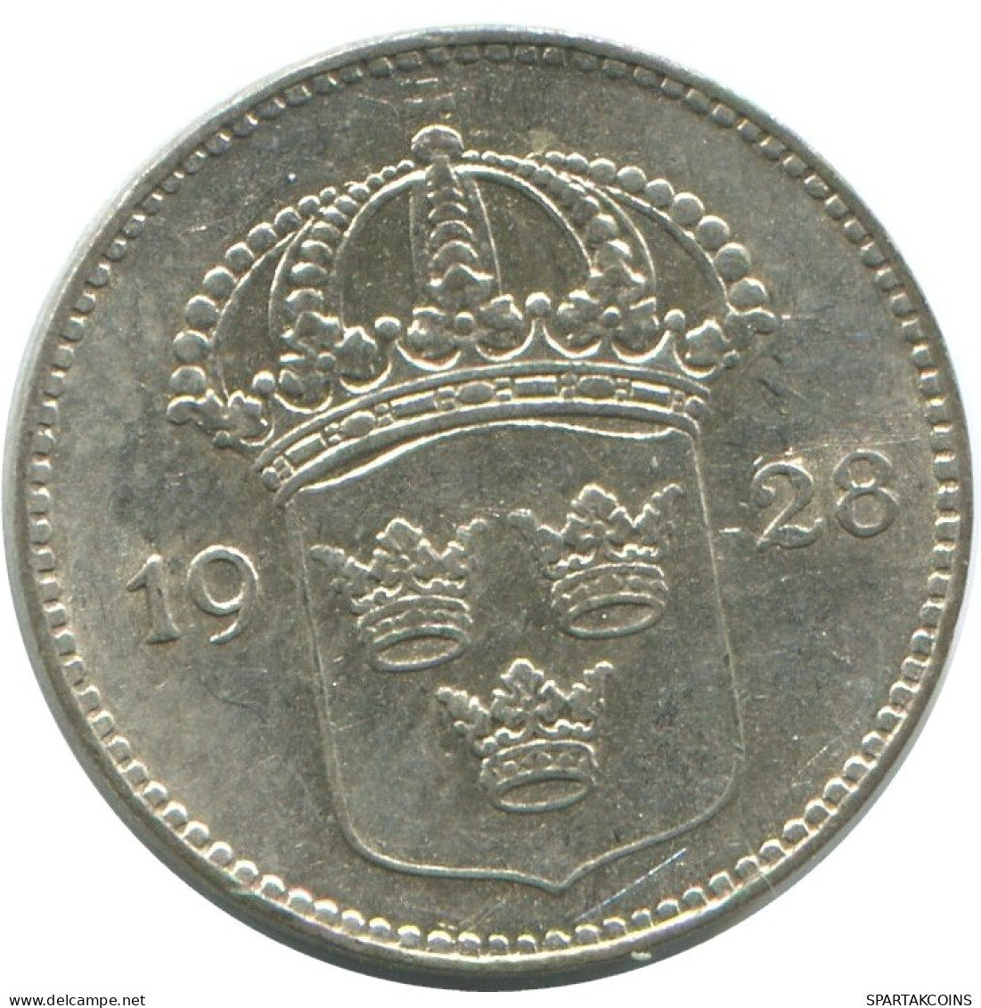 10 ORE 1928 SWEDEN SILVER Coin #AD087.2.U.A - Suède
