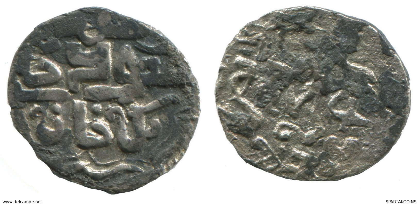 GOLDEN HORDE Silver Dirham Medieval Islamic Coin 1.3g/17mm #NNN2009.8.U.A - Islámicas