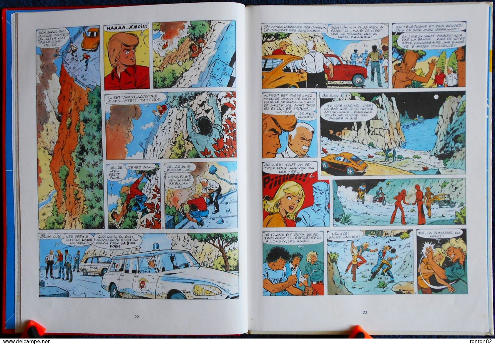 Tibet et A.P. Duchateau - RIC HOCHET 19 - Les signes de la peur - Éditions du Lombard - ( 1979 ) .