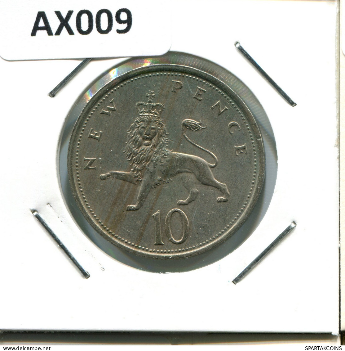 10 PENCE 1980 UK GBAN BRETAÑA GREAT BRITAIN Moneda #AX009.E.A - 10 Pence & 10 New Pence