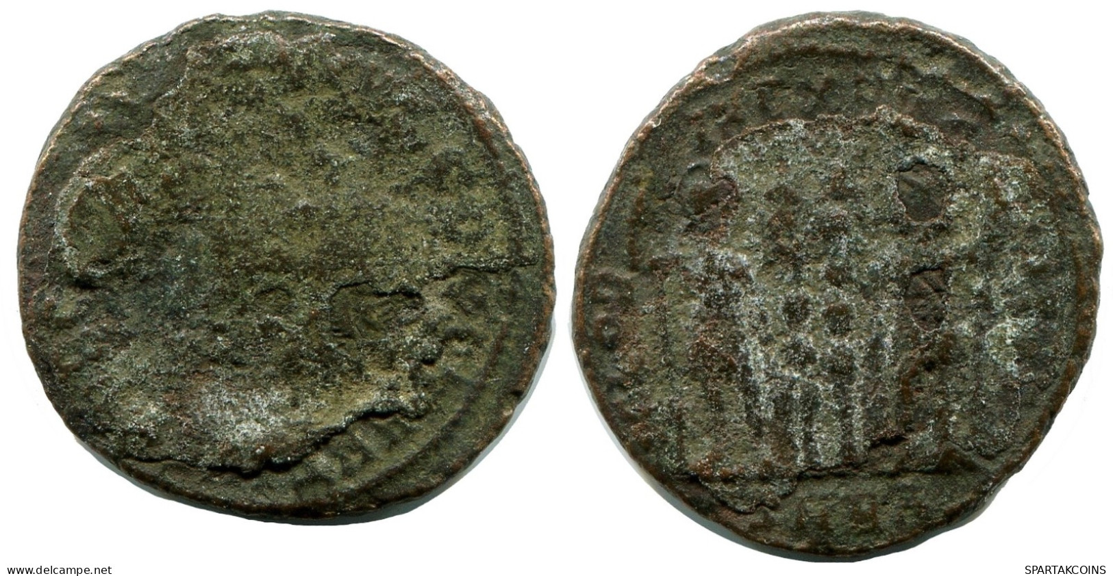 CONSTANTINE I MINTED IN HERACLEA FROM THE ROYAL ONTARIO MUSEUM #ANC11207.14.U.A - Der Christlischen Kaiser (307 / 363)