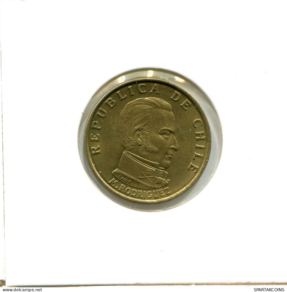 50 CENTESIMOS 1971 CHILE Moneda #AX484.E.A - Chile