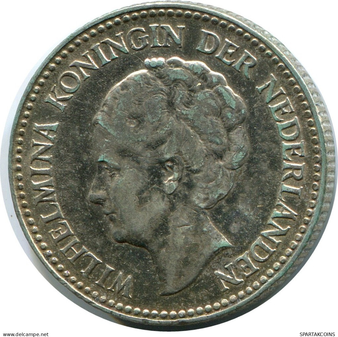 1/2 GULDEN 1929 NETHERLANDS SILVER Coin #AR937.U.A - 1/2 Gulden