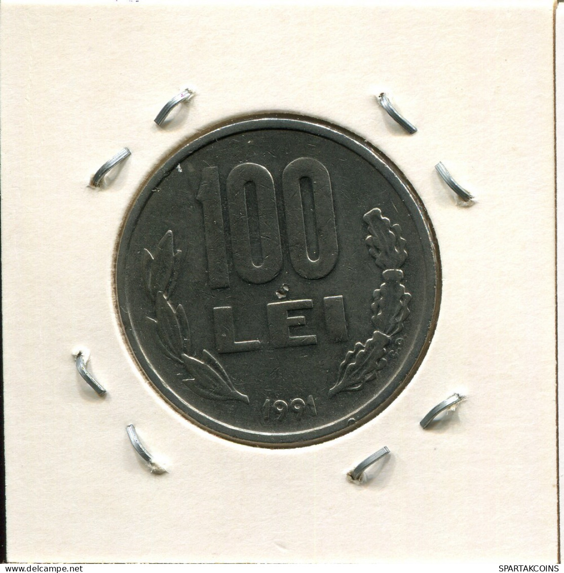 100 LEI 1991 RUMÄNIEN ROMANIA Münze #AP689.2.D.A - Romania