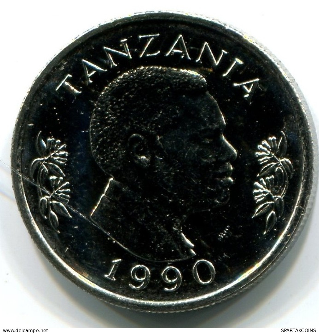 50 SENTI 1990 TANZANIE TANZANIA UNC Rabbit Pièce #W11061.F.A - Tanzania