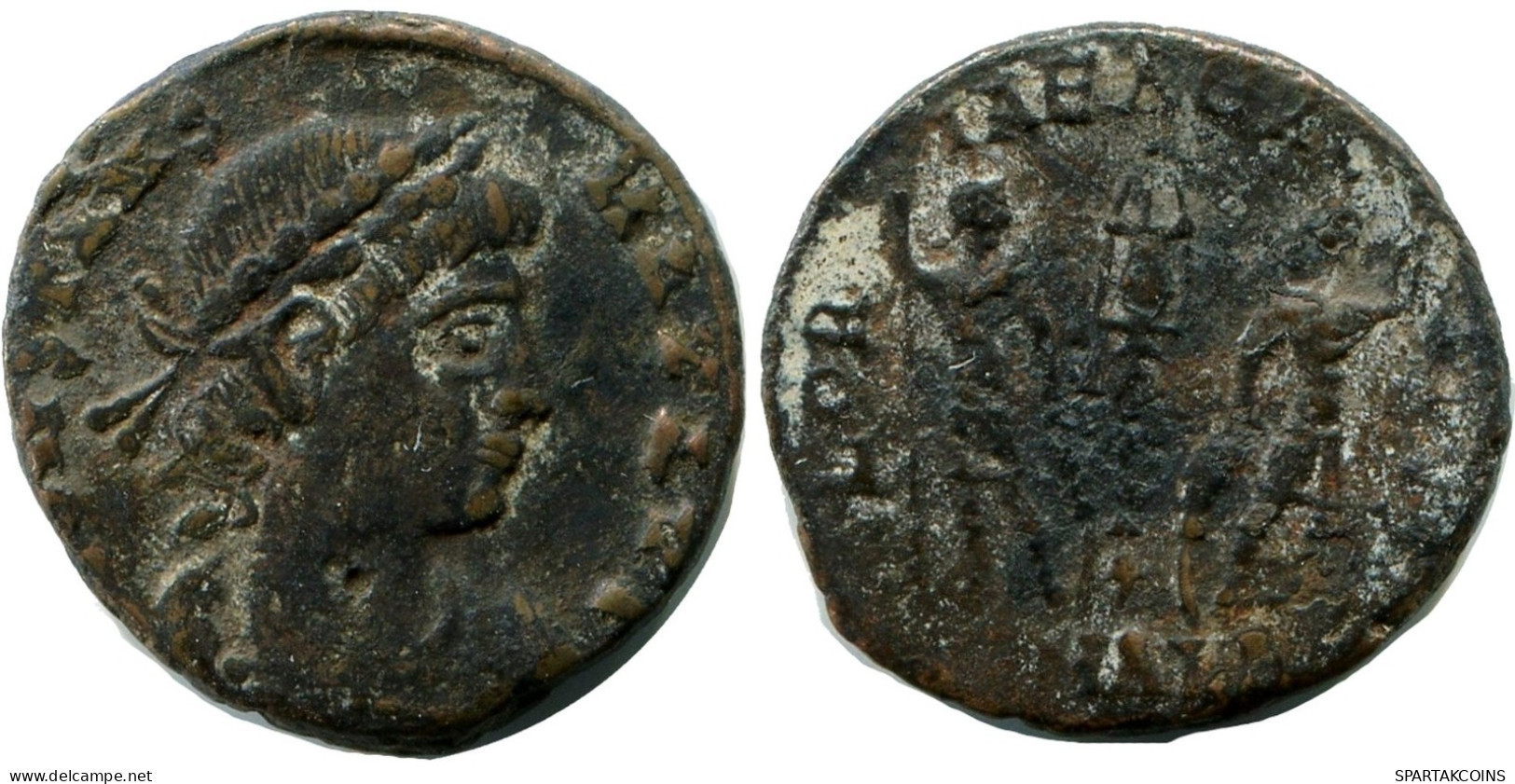 CONSTANS MINTED IN ALEKSANDRIA FOUND IN IHNASYAH HOARD EGYPT #ANC11349.14.D.A - The Christian Empire (307 AD Tot 363 AD)