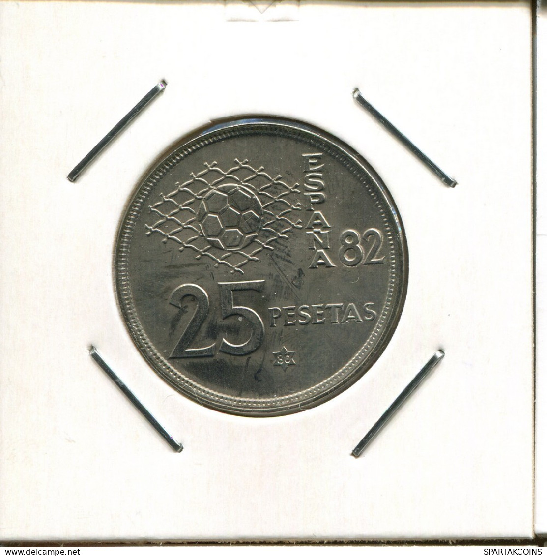 25 PESETAS 1980 ESPAÑA Moneda SPAIN #AR839.E.A - 25 Pesetas