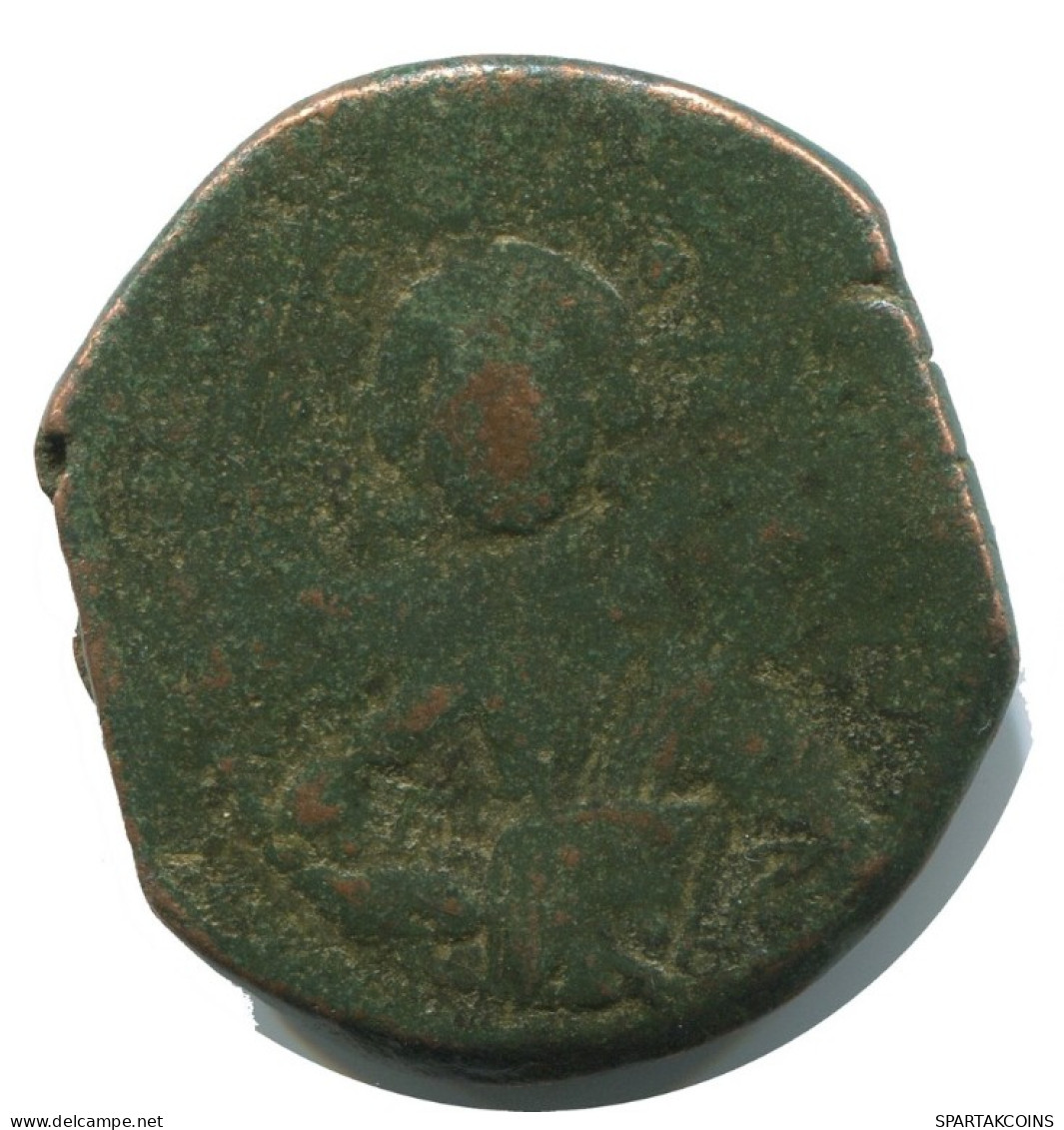 ROMANOS III ARGYRUS FOLLIS Original Antiguo BYZANTINE Moneda 9.9g/30mm #AB282.9.E.A - Bizantinas