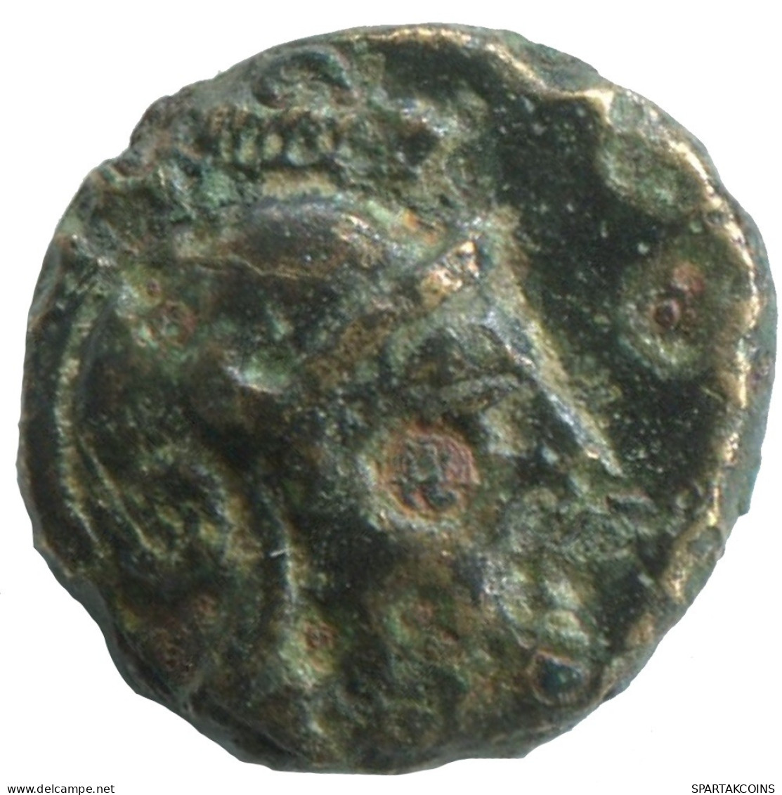 HORSEMAN Antike Authentische Original GRIECHISCHE Münze 1.1g/10mm #SAV1342.11.D.A - Greek