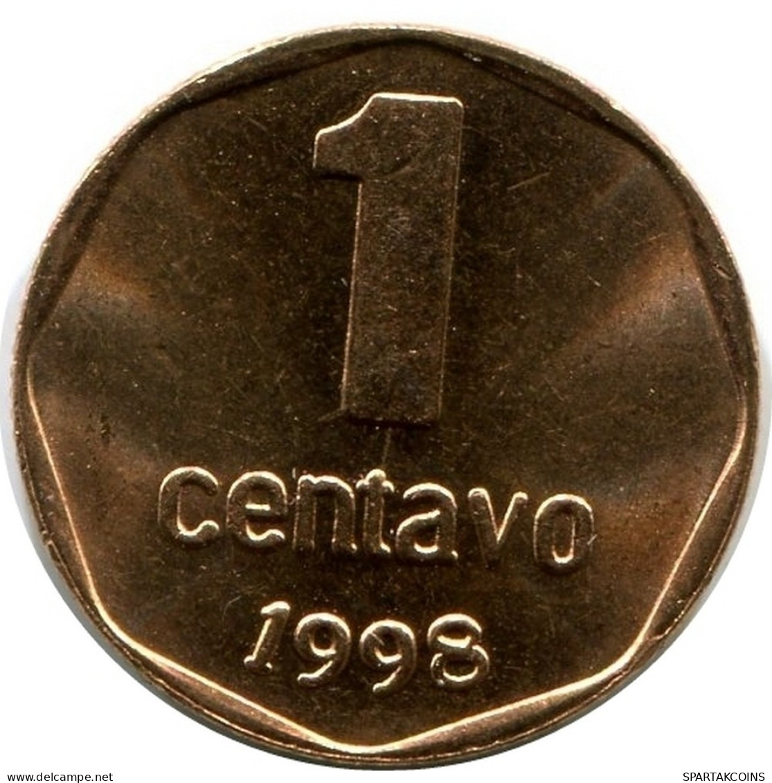 1 CENTAVO 1998 ARGENTINE ARGENTINA Pièce UNC #M10118.F.A - Argentinië