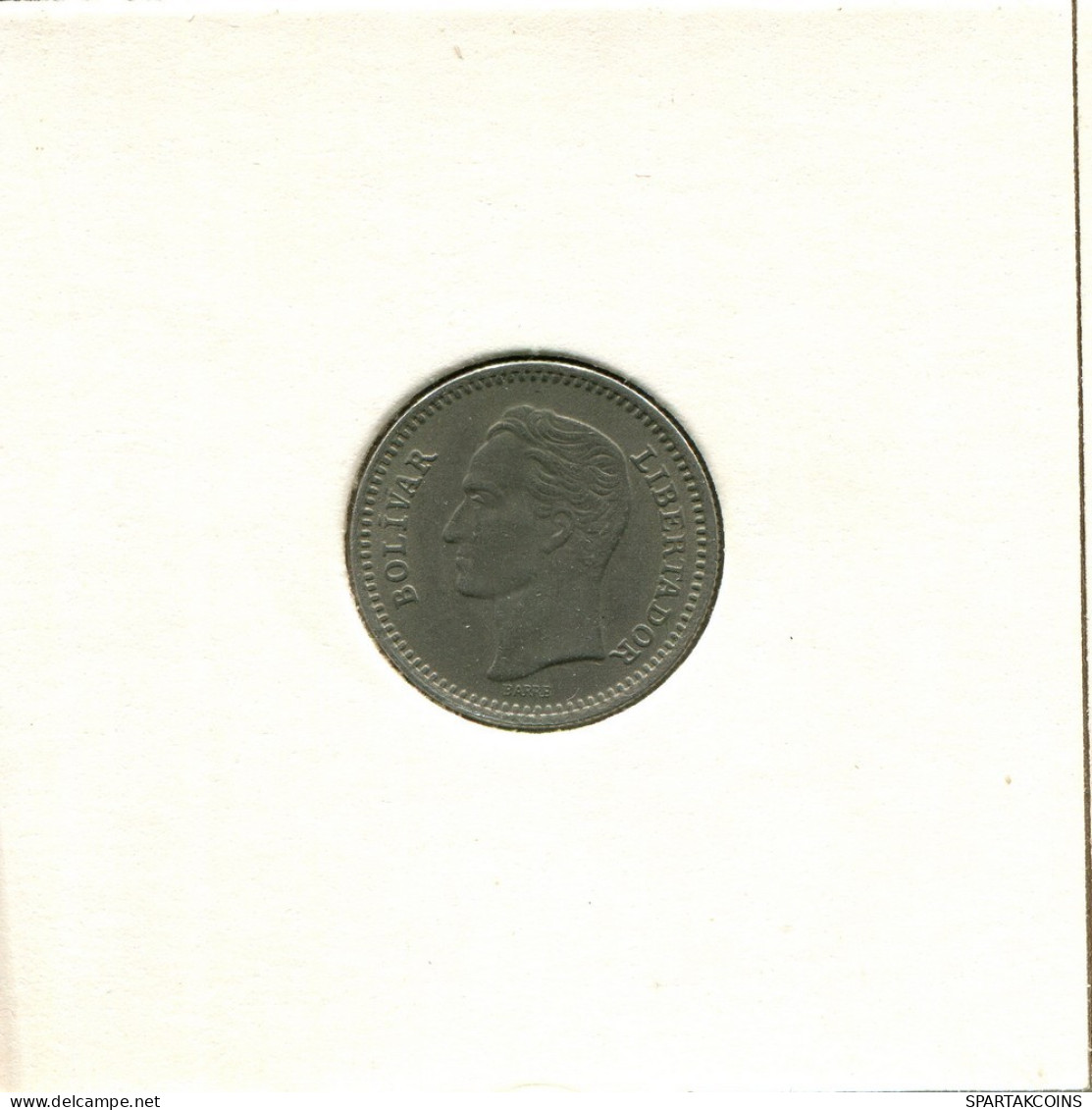25 CENTIMOS 1965 VENEZUELA Moneda #AT023.E.A - Venezuela