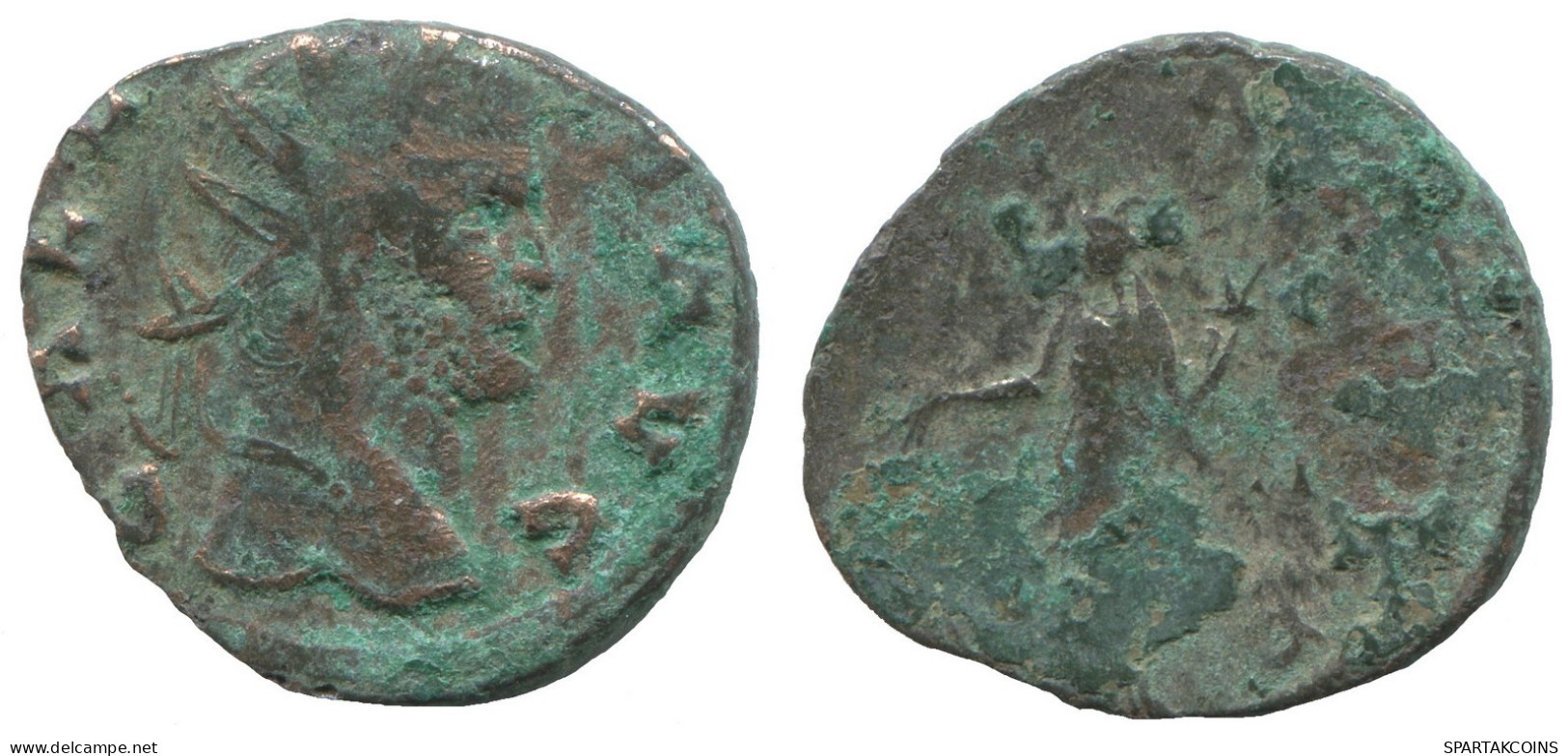 GALLIENUS Follis Antike RÖMISCHEN KAISERZEIT Münze 2.5g/20mm #SAV1147.9.D.A - The Military Crisis (235 AD To 284 AD)