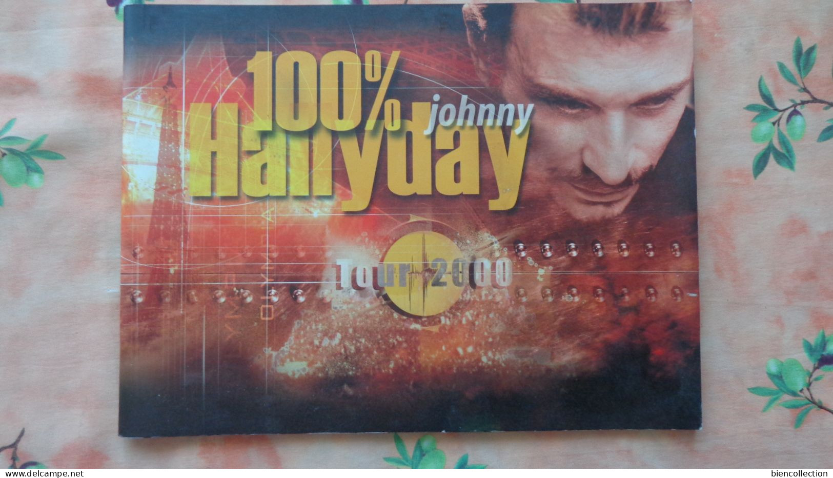 100% Johnny Halliday. Tour 2000; Programme De L'année 2000 Des Concerts De Johnny - Programmi