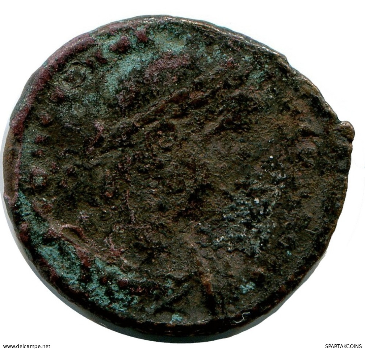 ROMAN Coin MINTED IN ALEKSANDRIA FROM THE ROYAL ONTARIO MUSEUM #ANC10173.14.D.A - El Imperio Christiano (307 / 363)