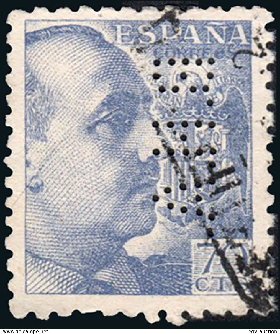 Madrid - Perforado - Edi O 929 - "B.H.A." Pequeño (Banco) - Gebraucht