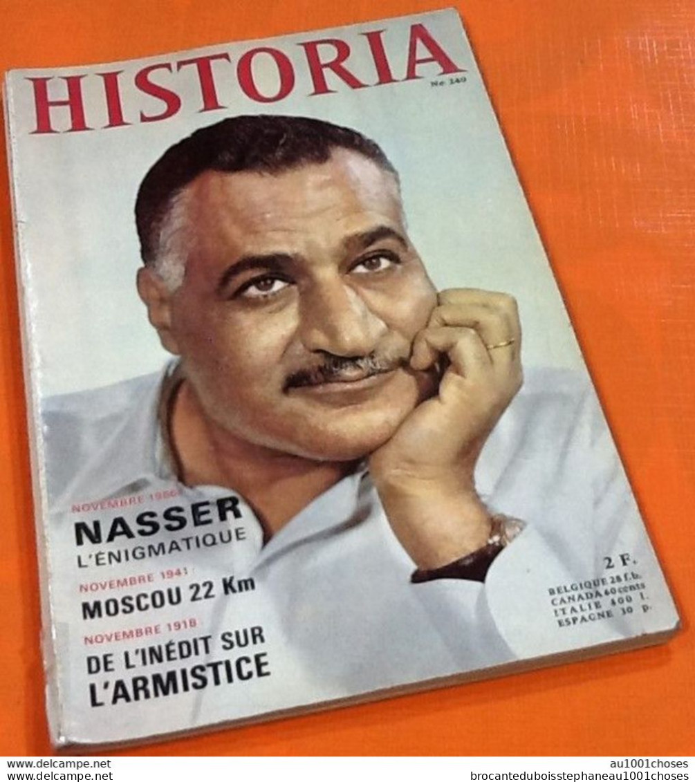 Historia Nasser   (Novembre 1966) - Geschiedenis