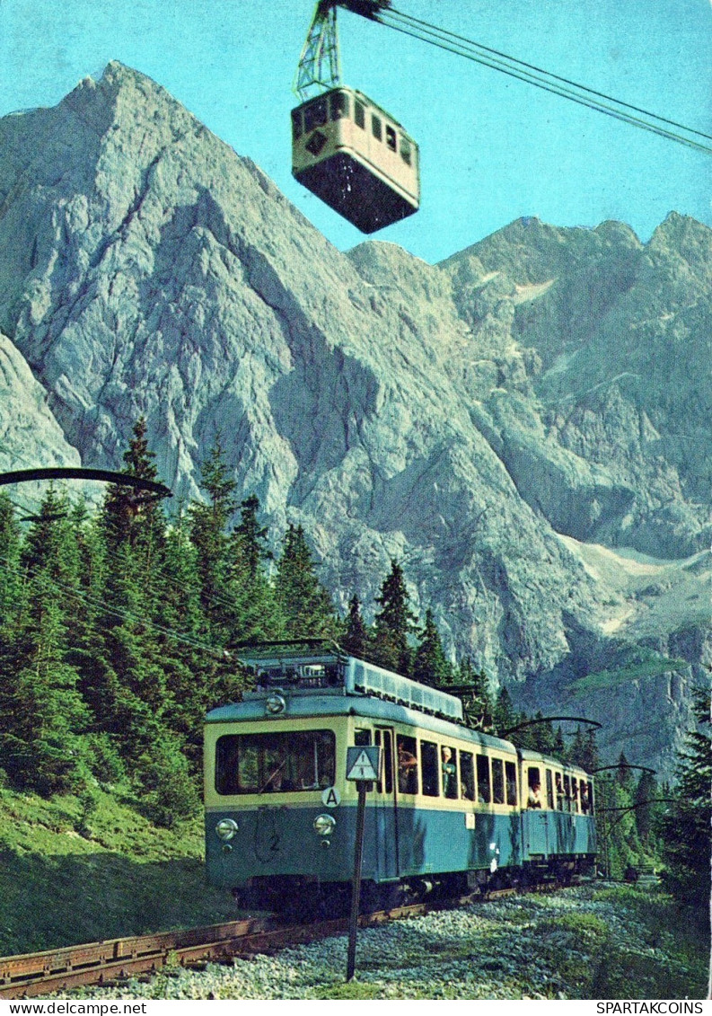 ZUG Schienenverkehr Eisenbahnen Vintage Ansichtskarte Postkarte CPSM #PAA672.A - Trains