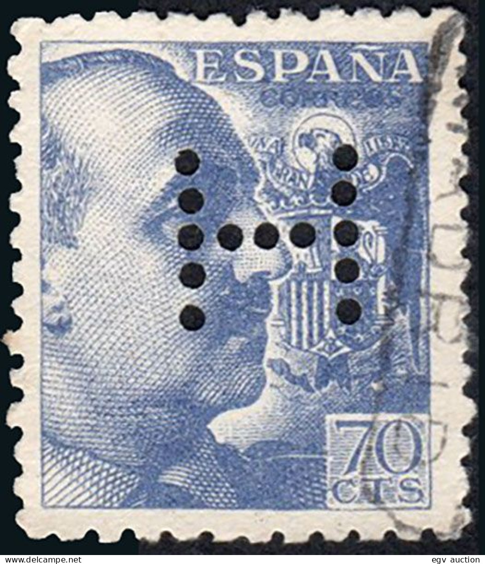 Madrid - Perforado - Edi O 929 - "H" (Librería) - Used Stamps