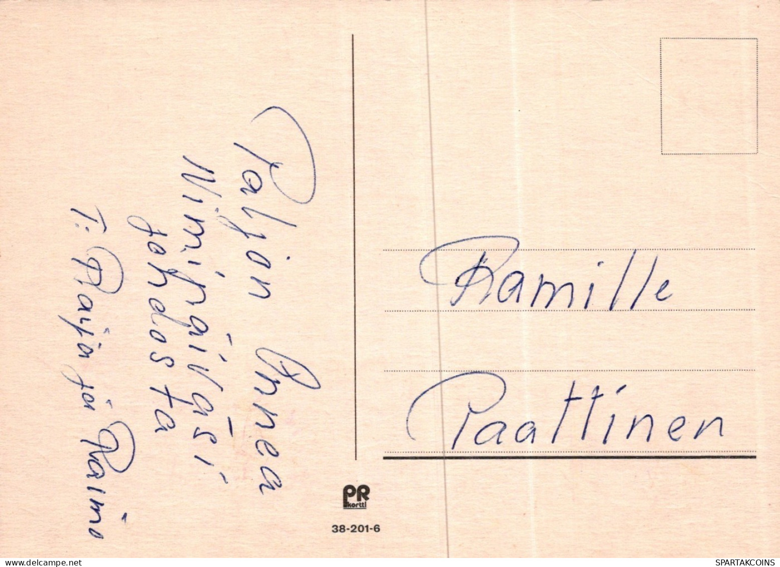 CHAT CHAT Animaux Vintage Carte Postale CPSM #PAM164.A - Katten