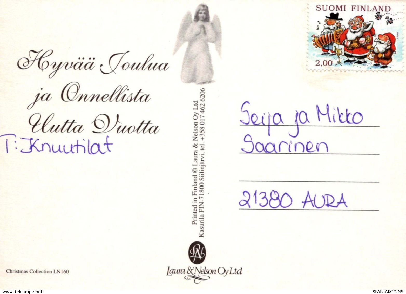 Jungfrau Maria Madonna Jesuskind Weihnachten Religion Vintage Ansichtskarte Postkarte CPSM #PBB986.A - Virgen Maria Y Las Madonnas
