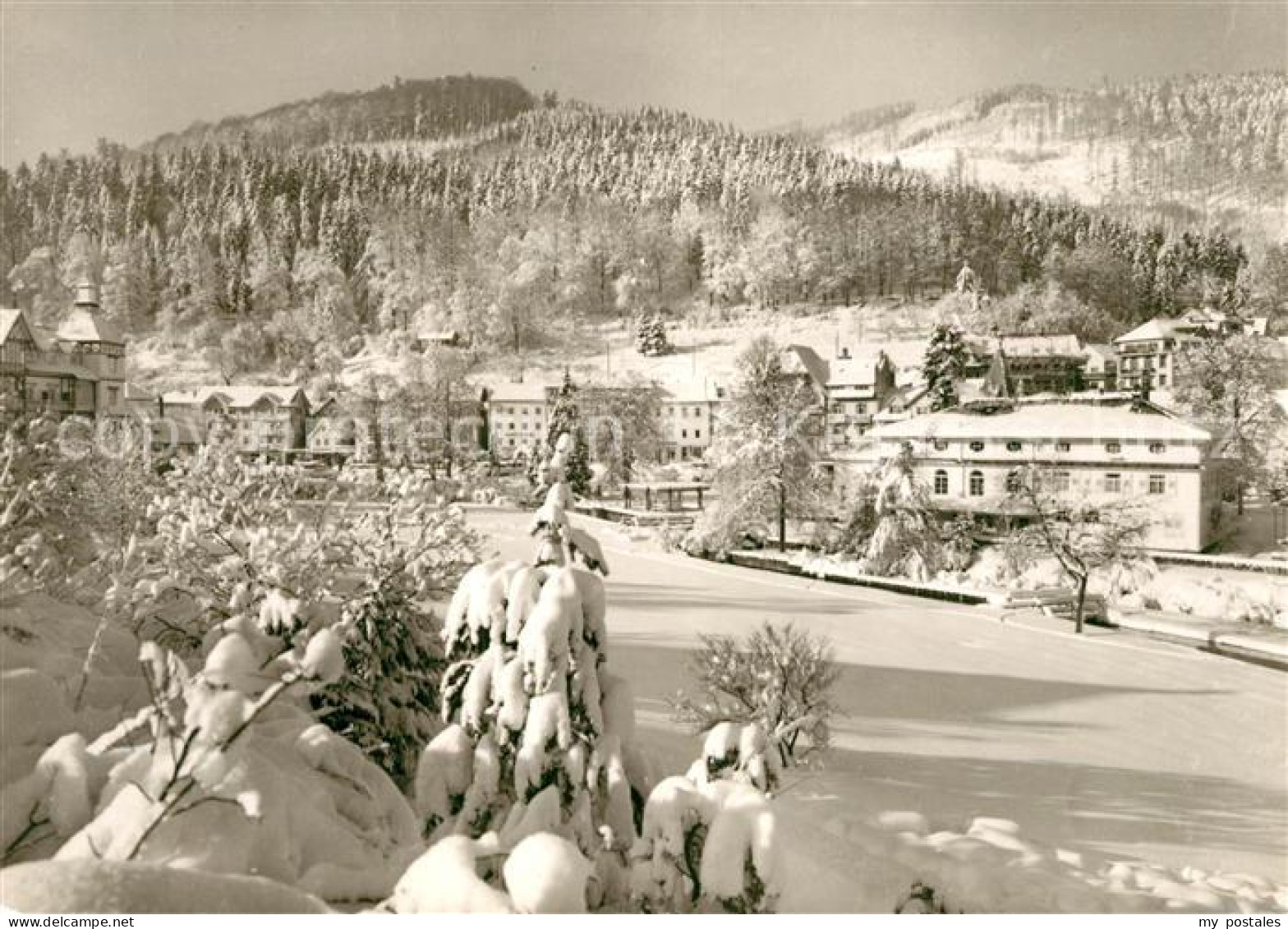 73102656 Herrenalb Bad Herrenalb Panorama Winterlandschaft  - Bad Herrenalb