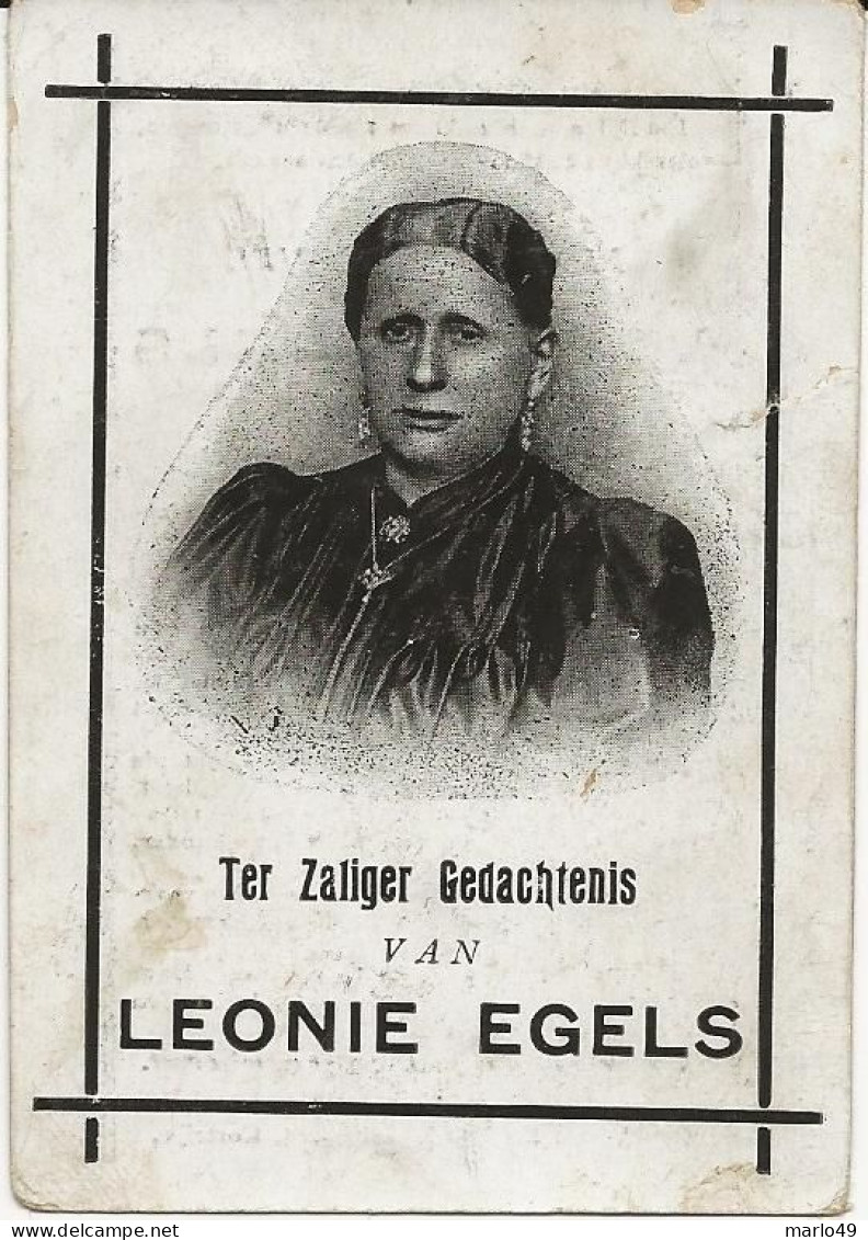 DP. LEONIE EGELS - VAN MEERHAEGE ° KORTRIJK 1852- + 1911 - Religion &  Esoterik