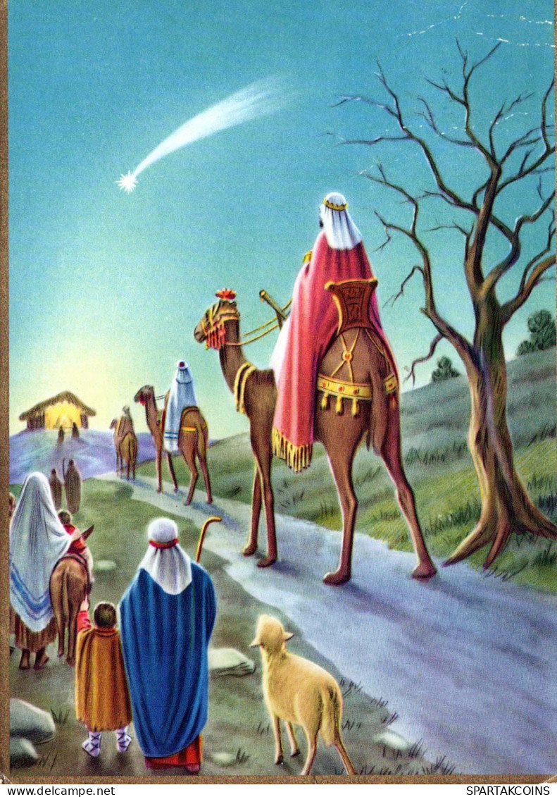 SAINTS Jesuskind Christentum Religion Vintage Ansichtskarte Postkarte CPSM #PBP851.A - Altri & Non Classificati