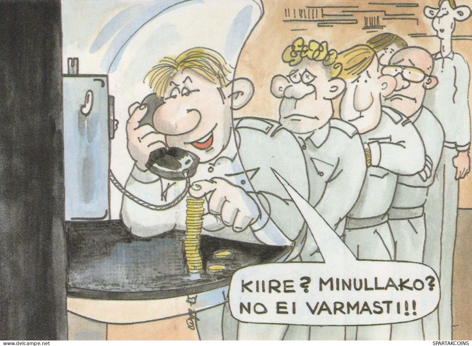 SOLDATI UMORISMO Militaria Vintage Cartolina CPSM #PBV930.A - Humor