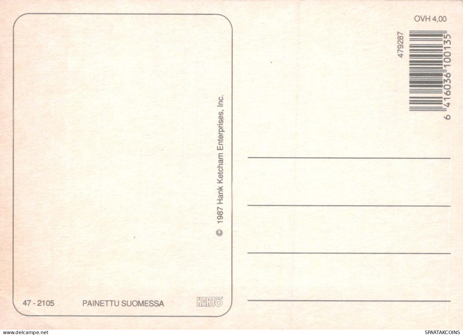 UMORISMO CARTOON Vintage Cartolina CPSM #PBV560.A - Humour