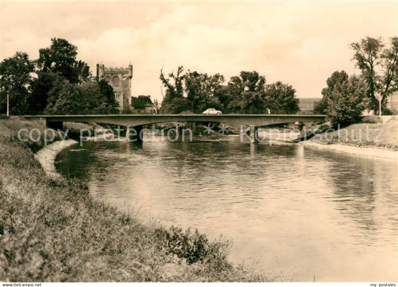 73102582 Bad Koestritz Friedensbruecke Muehle Bad Koestritz - Bad Köstritz