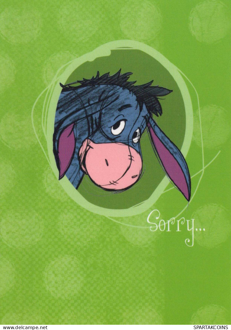 ASINO Animale Vintage Cartolina CPSM #PBR931.A - Donkeys