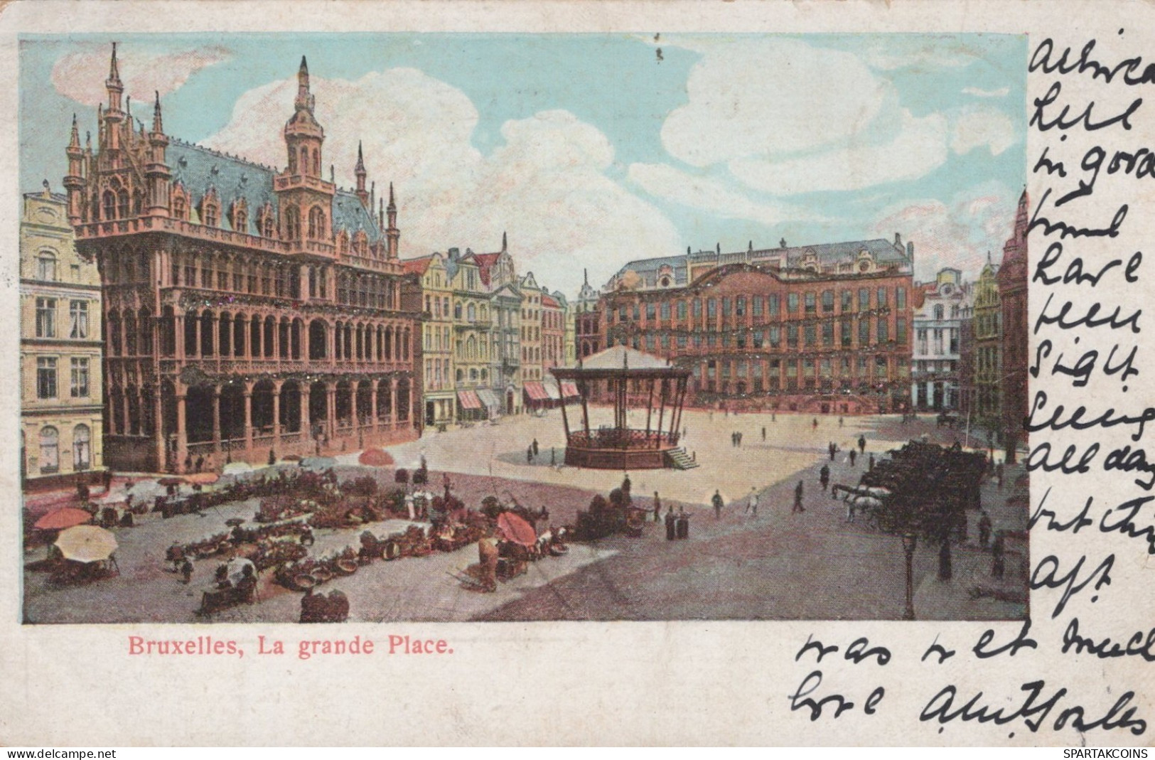 BELGIUM BRUSSELS Postcard CPA #PAD526.A - Bruxelles-ville