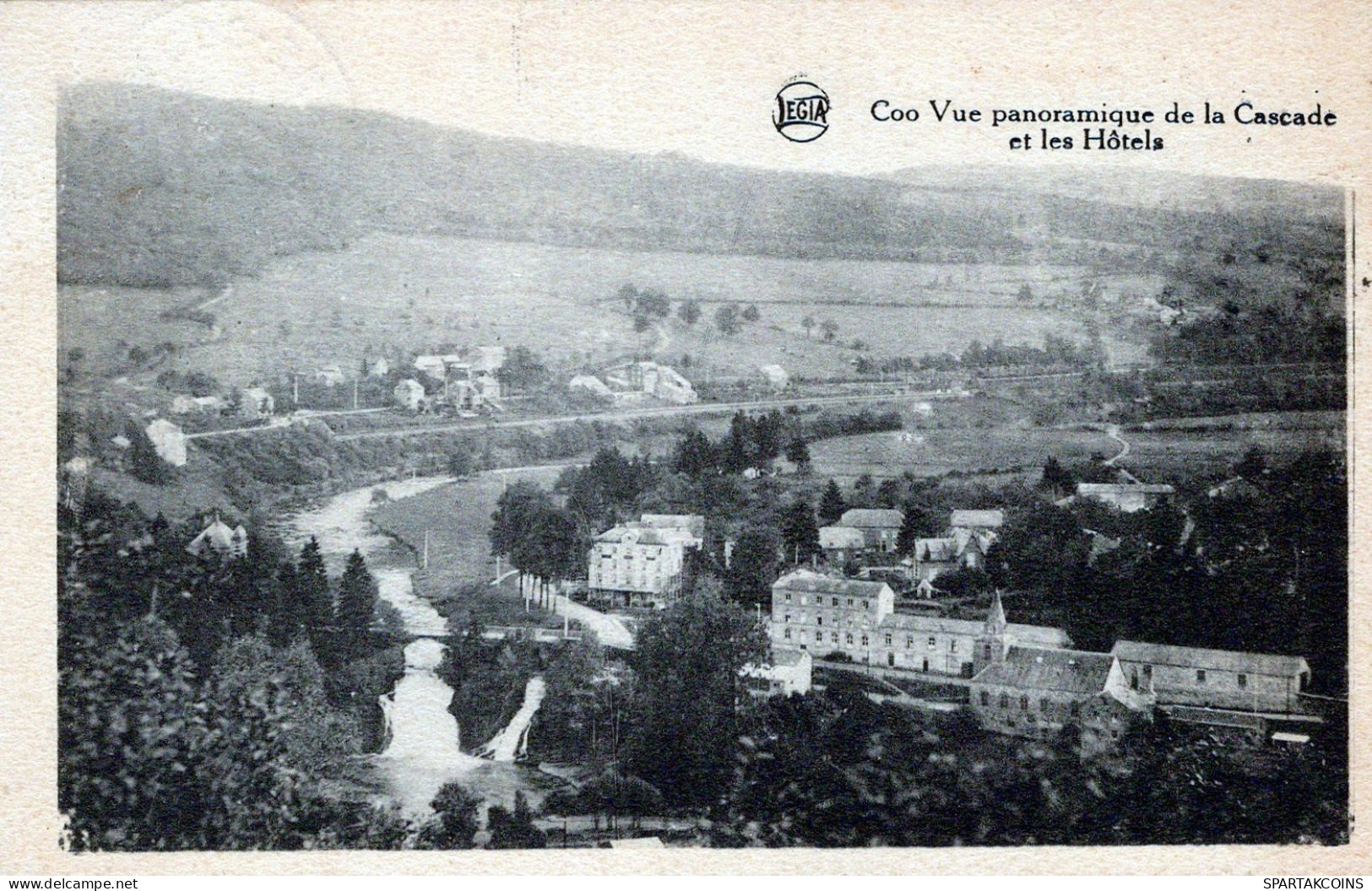 BELGIEN COO WASSERFALL Provinz Lüttich (Liège) Postkarte CPA #PAD150.A - Stavelot