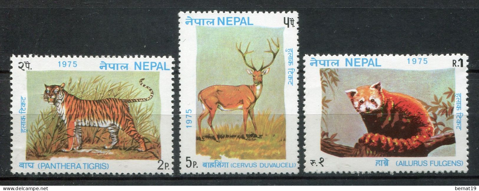 Nepal 1975. Yvert 292-94 ** MNH. - Nepal