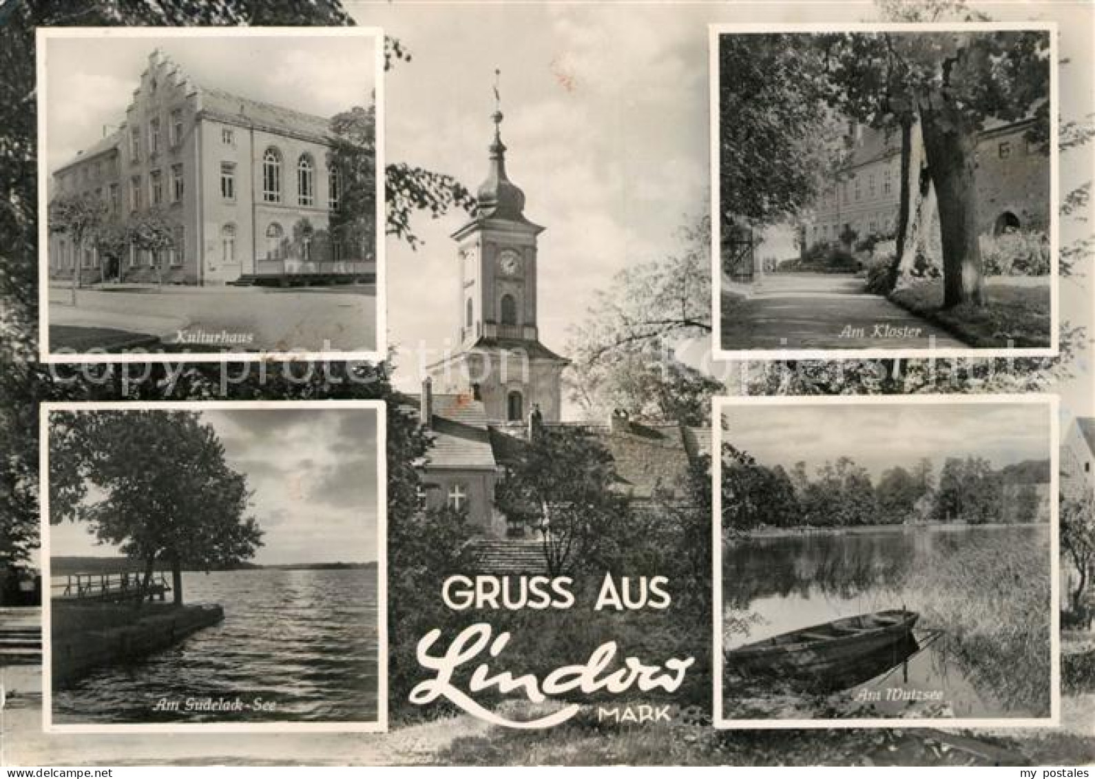 73102483 Lindow Mark Kulturhaus Kloster Gudelack See Wutzsee Lindow Mark - Autres & Non Classés