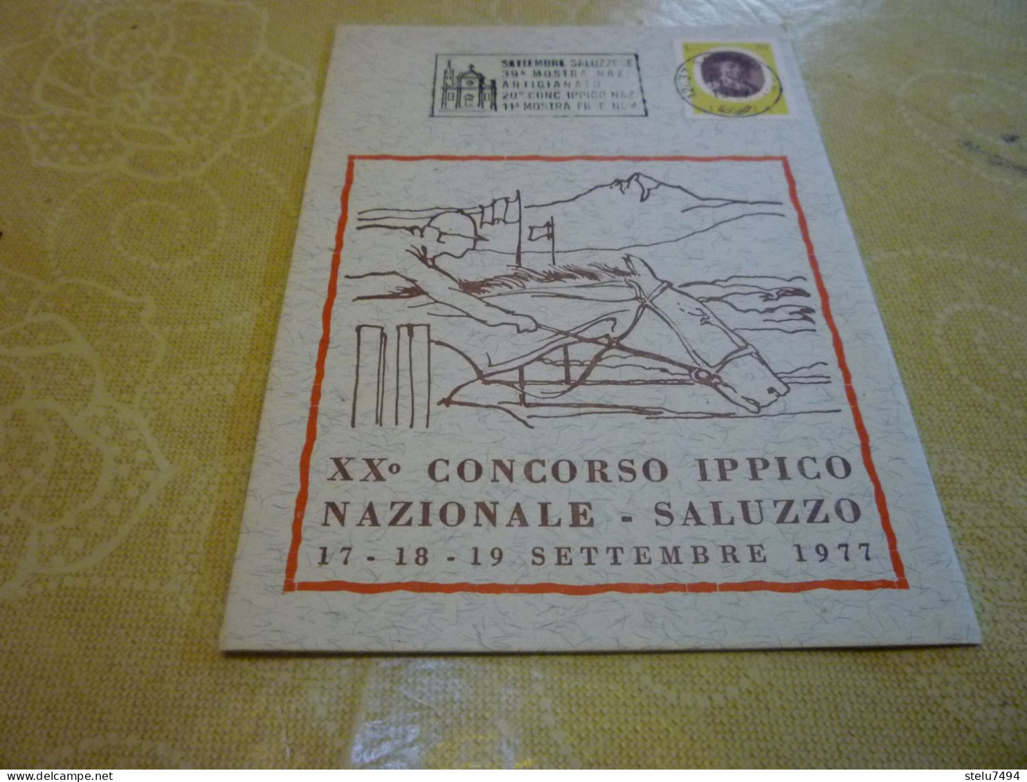 B865  Saluzzo Concorso Ippico Nazionale - Other & Unclassified