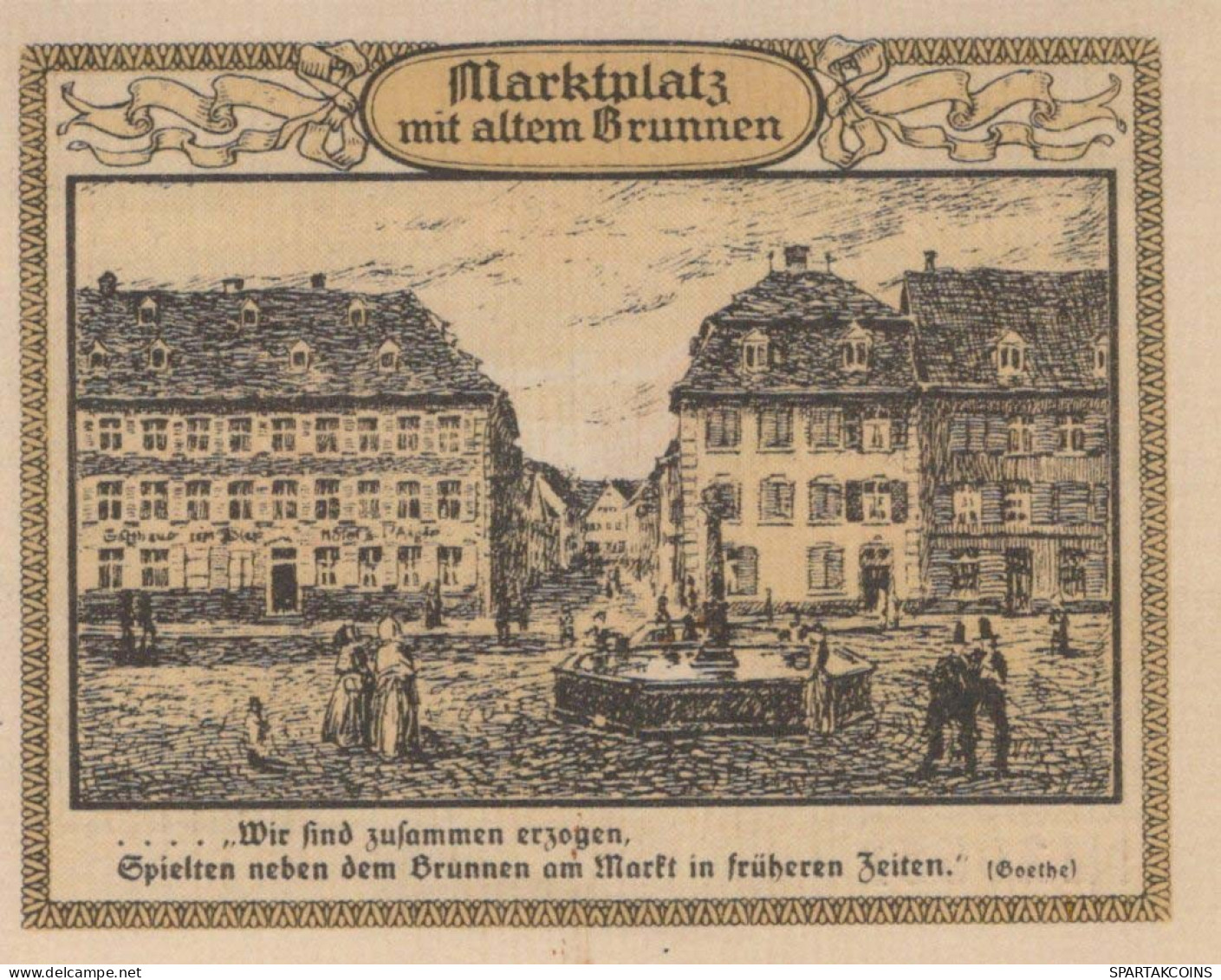 50 PFENNIG 1921 Stadt EMMENDINGEN Baden UNC DEUTSCHLAND Notgeld Banknote #PA538 - [11] Emissions Locales