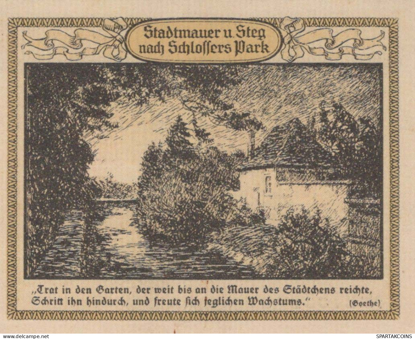 50 PFENNIG 1921 Stadt EMMENDINGEN Baden UNC DEUTSCHLAND Notgeld Banknote #PA537 - [11] Emissions Locales