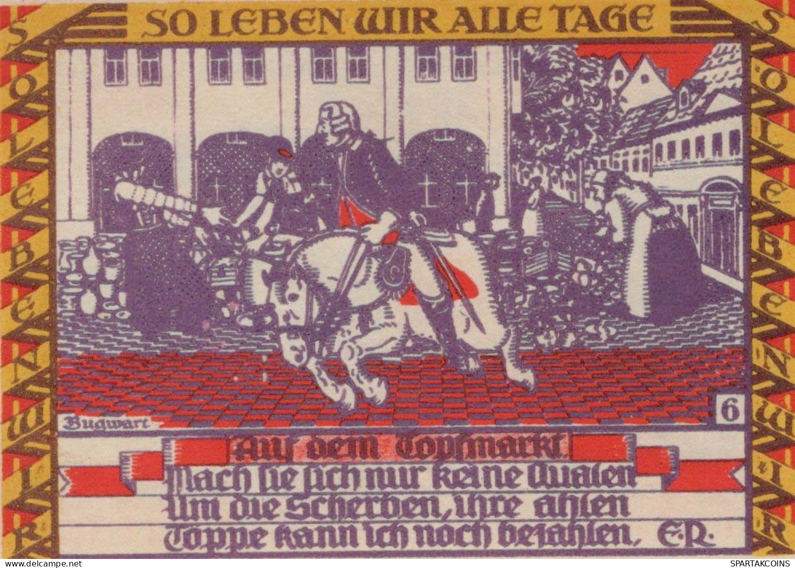 50 PFENNIG 1921 Stadt DESSAU Anhalt DEUTSCHLAND Notgeld Banknote #PD416 - [11] Local Banknote Issues