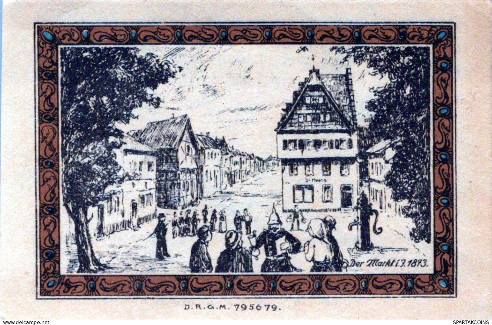 50 PFENNIG 1921 Stadt BRÜHL IM RHEINLAND Rhine UNC DEUTSCHLAND Notgeld #PC817 - [11] Local Banknote Issues