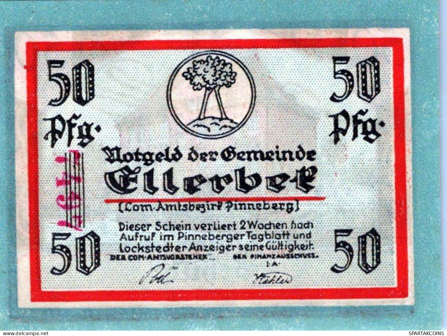 50 PFENNIG 1921 Stadt BREDSTEDT Schleswig-Holstein UNC DEUTSCHLAND #PB175 - [11] Emissioni Locali