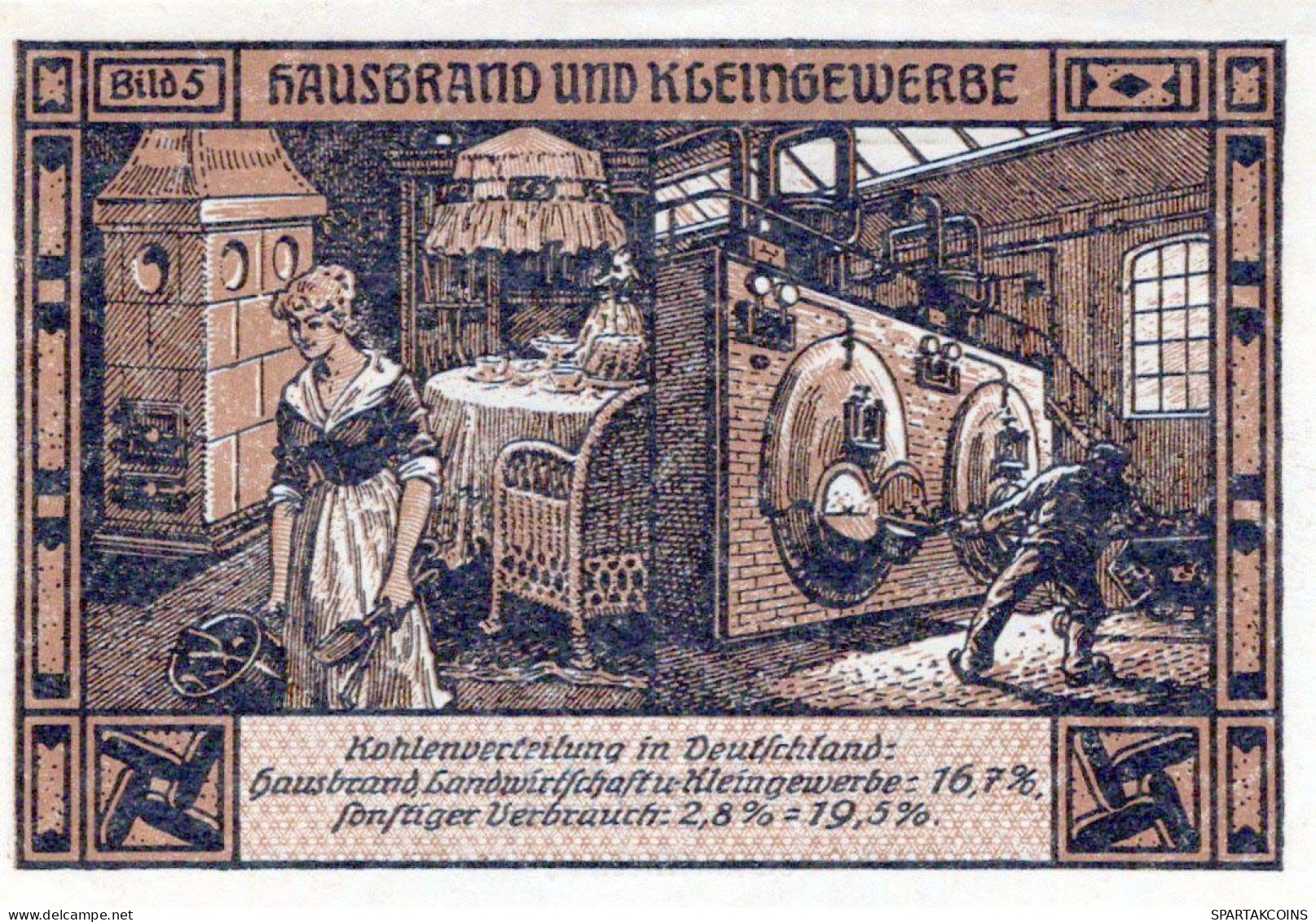 50 PFENNIG 1921 Stadt BITTERFIELD Westphalia UNC DEUTSCHLAND Notgeld #PA226 - [11] Emissioni Locali