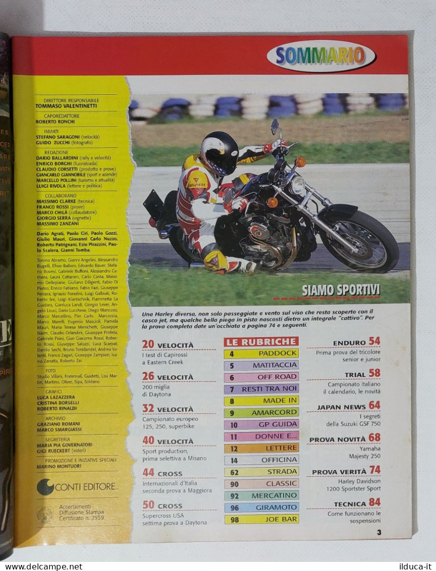 34836 Motosprint A. XXI N. 11 1996 - Capirossi Yamaha 500GP - Yamaha Majesty - Motoren