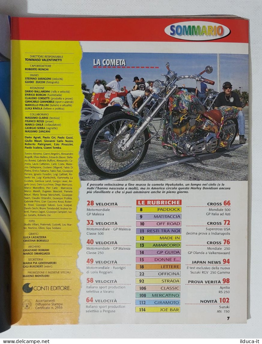 34839 Motosprint A. XXI N. 14 1996 - GP Malesia Vittoria Biaggi E Cadalora - Moteurs