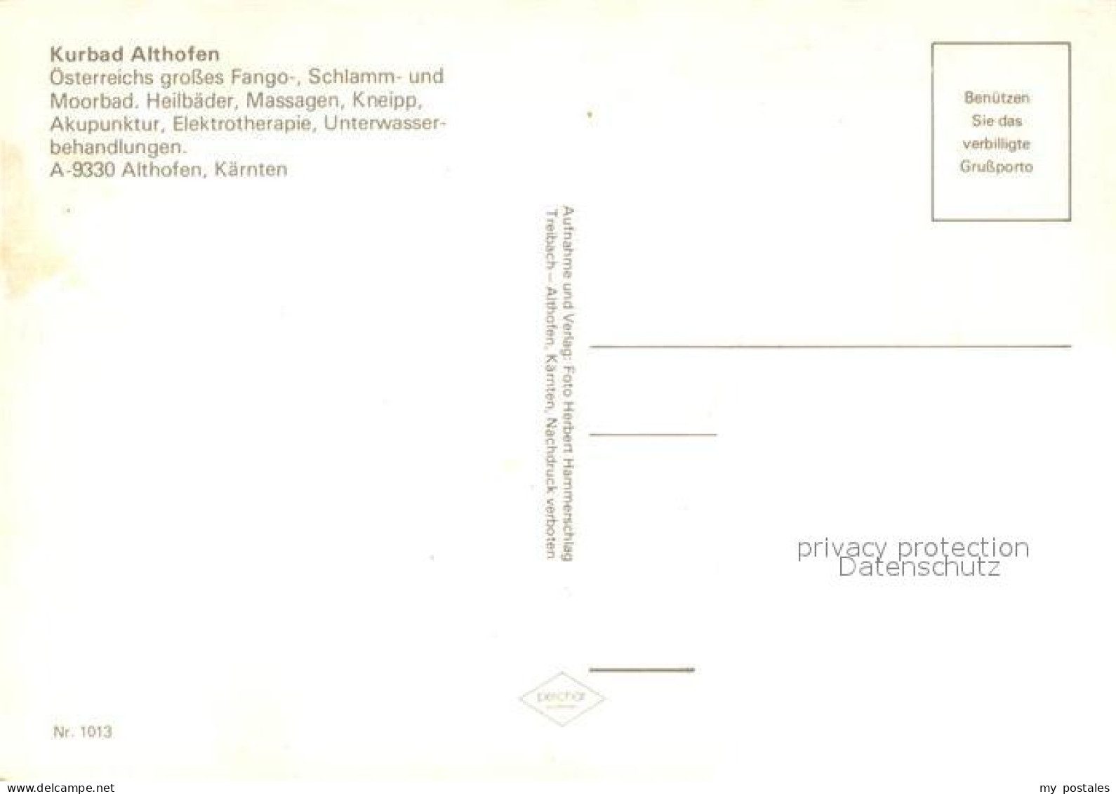 73102403 Althofen Kurbad Althofen  Althofen - Otros & Sin Clasificación